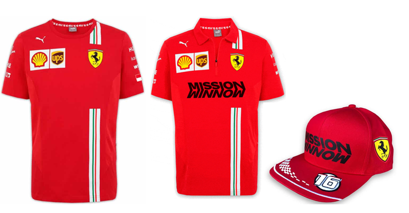 Ferrari f1 discount t shirt 2020